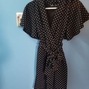 Boohoo Polka Dot Dress